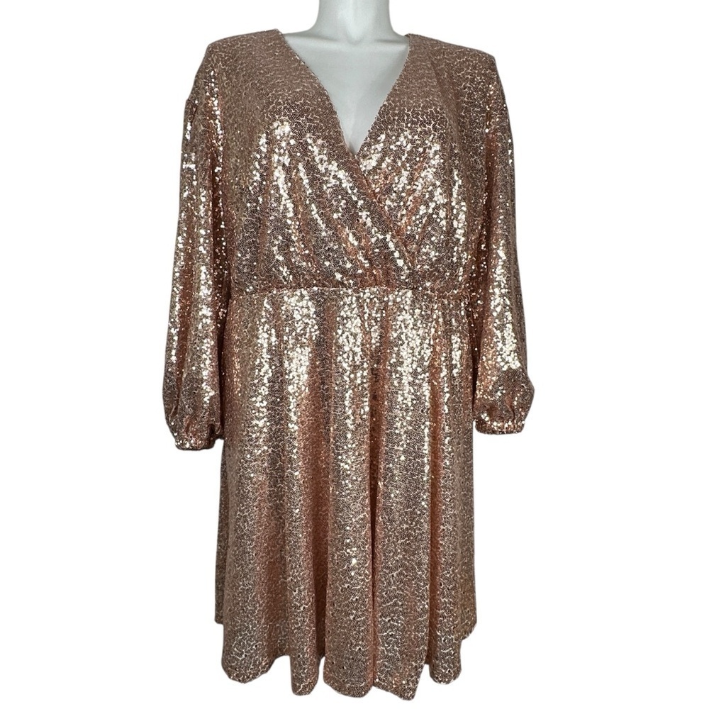 Eloquii Elements Sparkling Sequin Dress NWT 14/16
